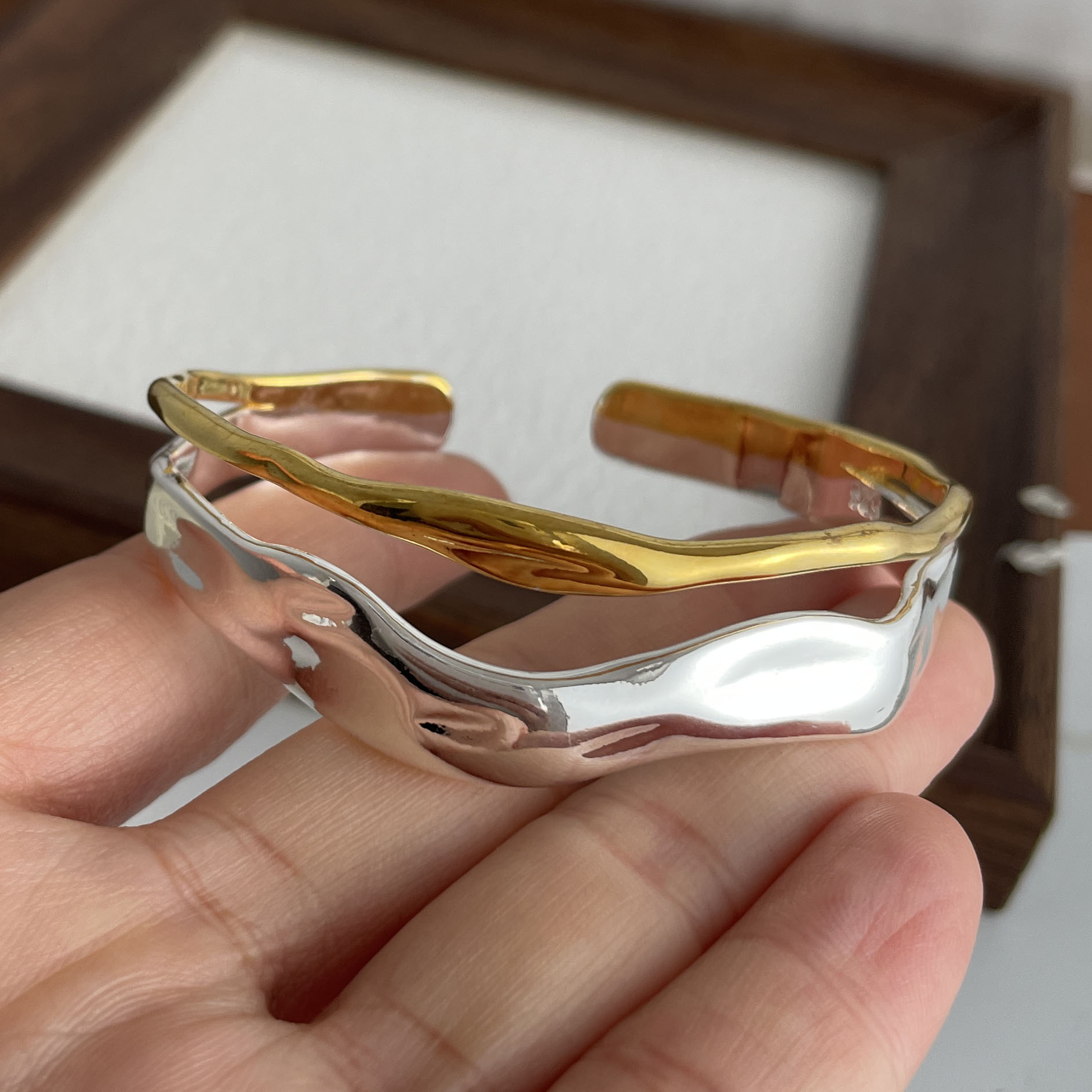 Men'S Accessories Trending - 925 فضة أساور للنساء سلسلة رجالية