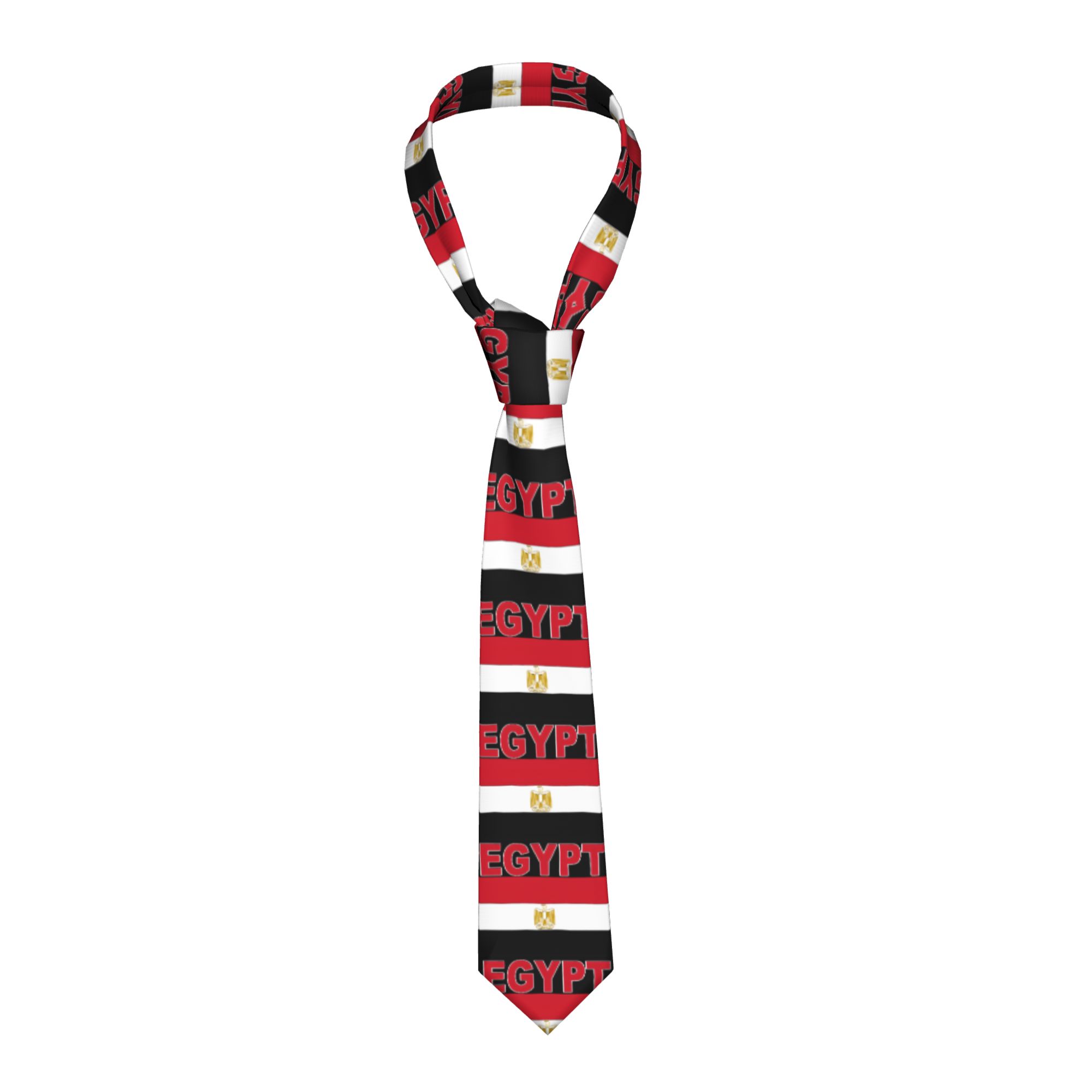 Men Accessories Egypt - ربطة عنق بتصميم علم مصر، ربطات