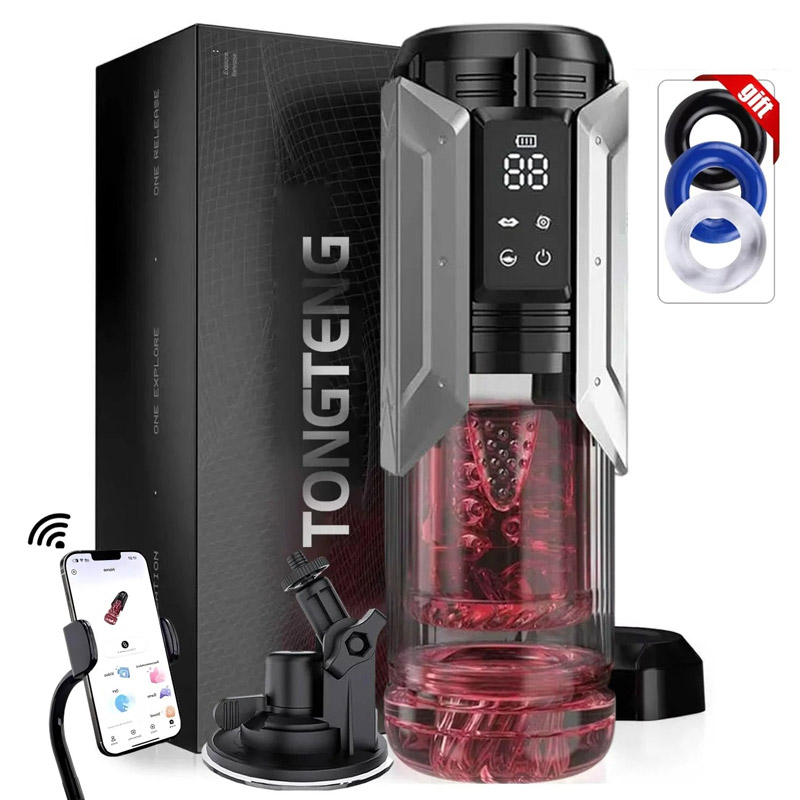 Men'S Vegan Accessories - كأس استمناء ذكري أوتوماتيكي بتقنية LED