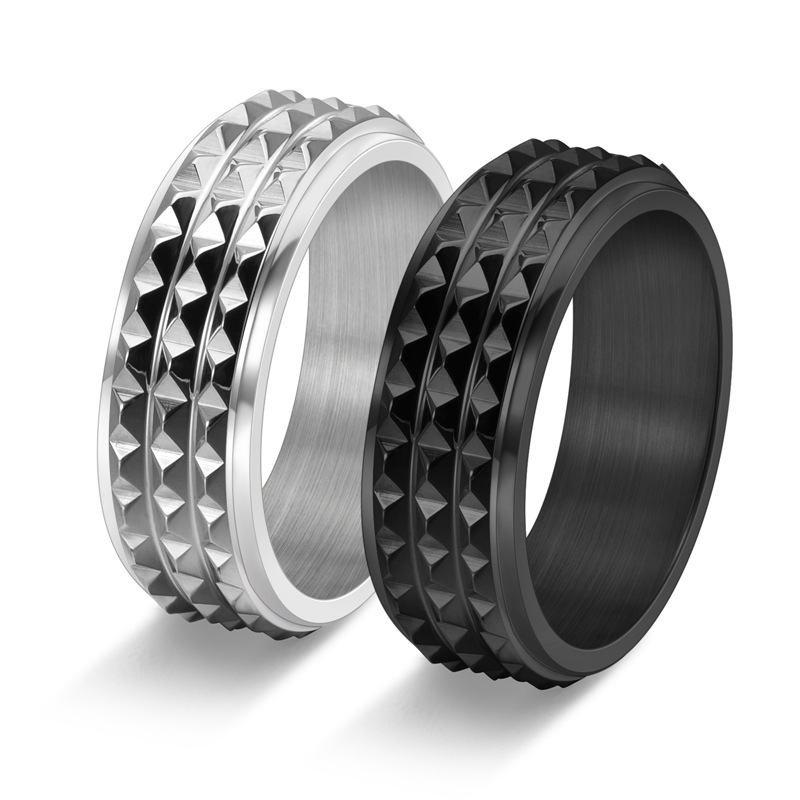 Men Accessories Egypt - خواتم من الفولاذ المقاوم للصدأ مع