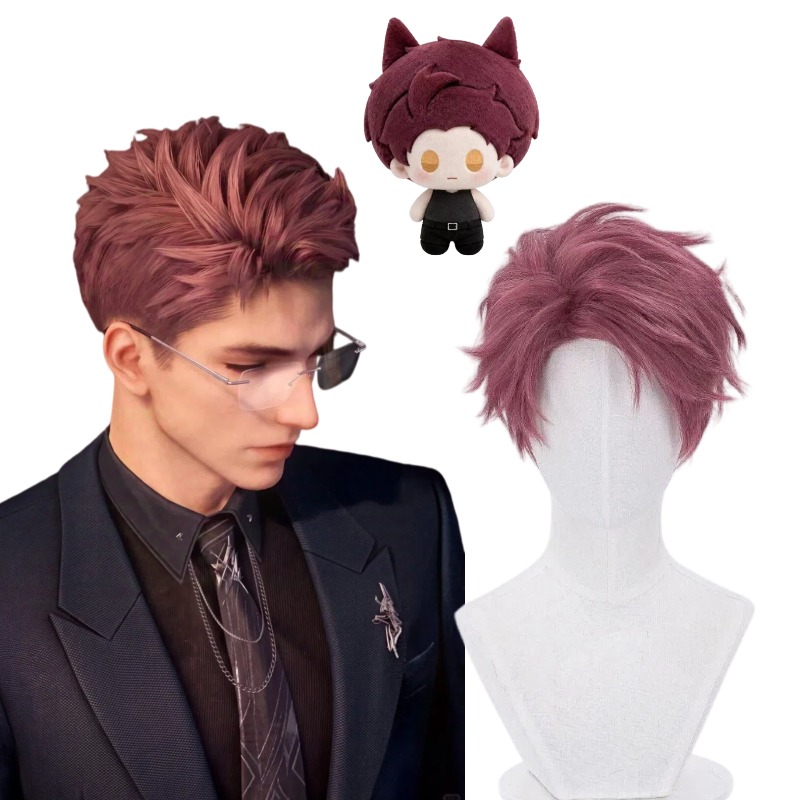 Men Accessories For Suit - باروكة فالكو للعب الأدوار من لعبة