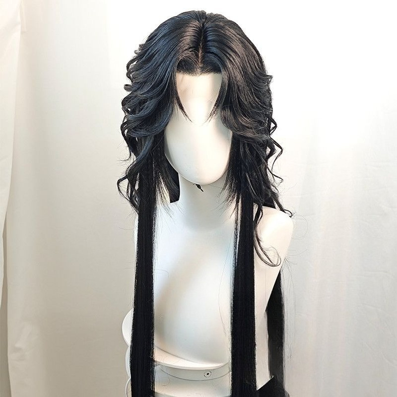 شعر مستعار مخصص لشخصية لو بينغ - مراجعة Men Accessories For Suit وسعره