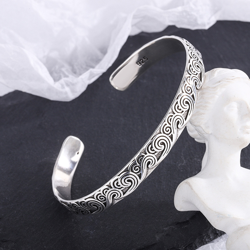 925 فضة أساور للنساء الرجال سل - مراجعة Men'S Accessories Trending وسعره