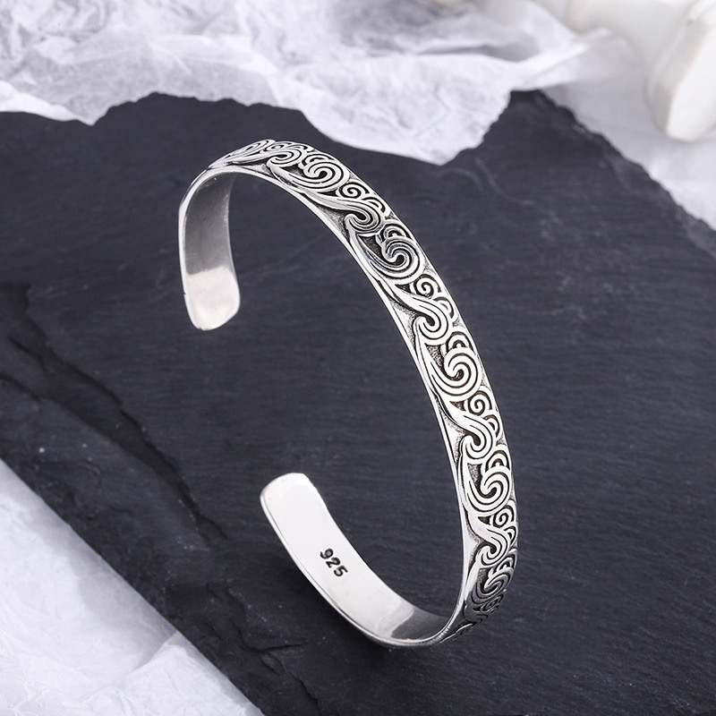 925 فضة أساور للنساء الرجال سل - مراجعة Men'S Accessories Trending وسعره