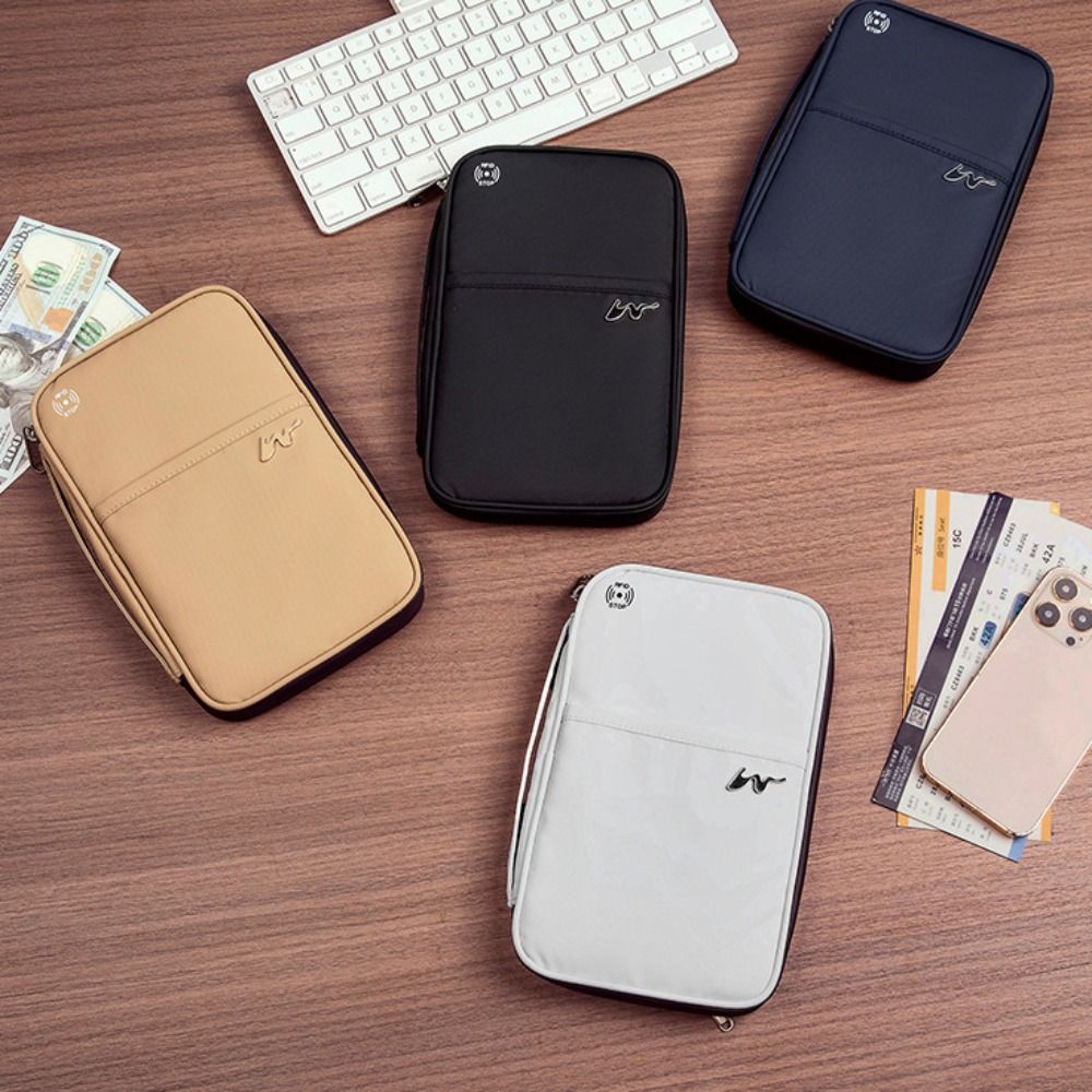 حافظة بطاقات بوليستر محمولة ،  - مراجعة Passport Wallet Rfid وسعره