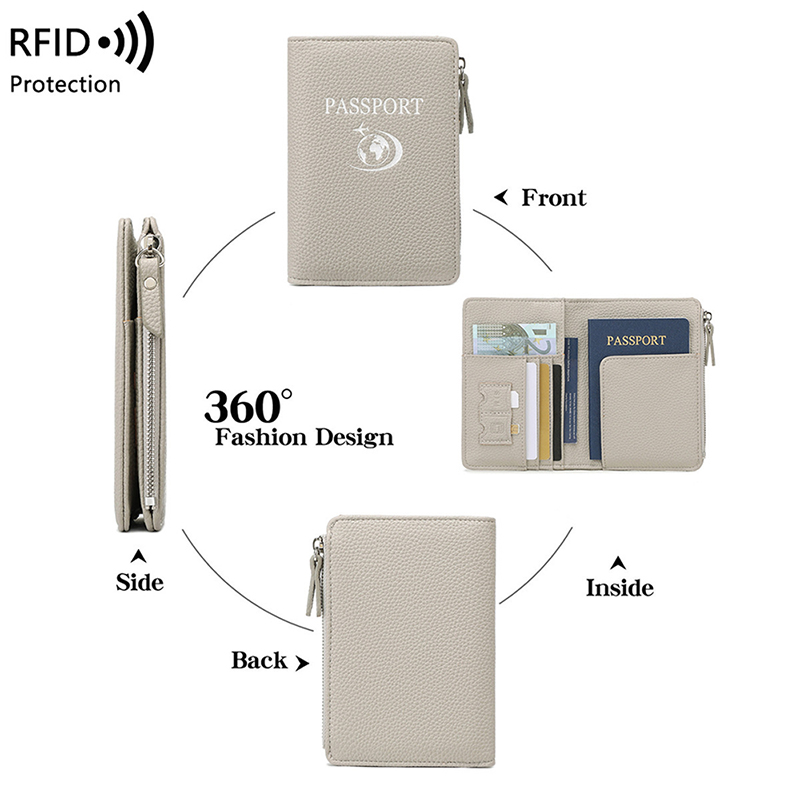 حافظة جواز سفر نسائية للسفر مز - مراجعة Passport Wallet Rfid وسعره