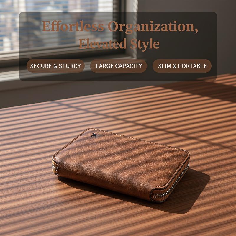 حافظة جواز سفر بسحاب، سعة كبير - مراجعة Passport Wallet Rfid وسعره