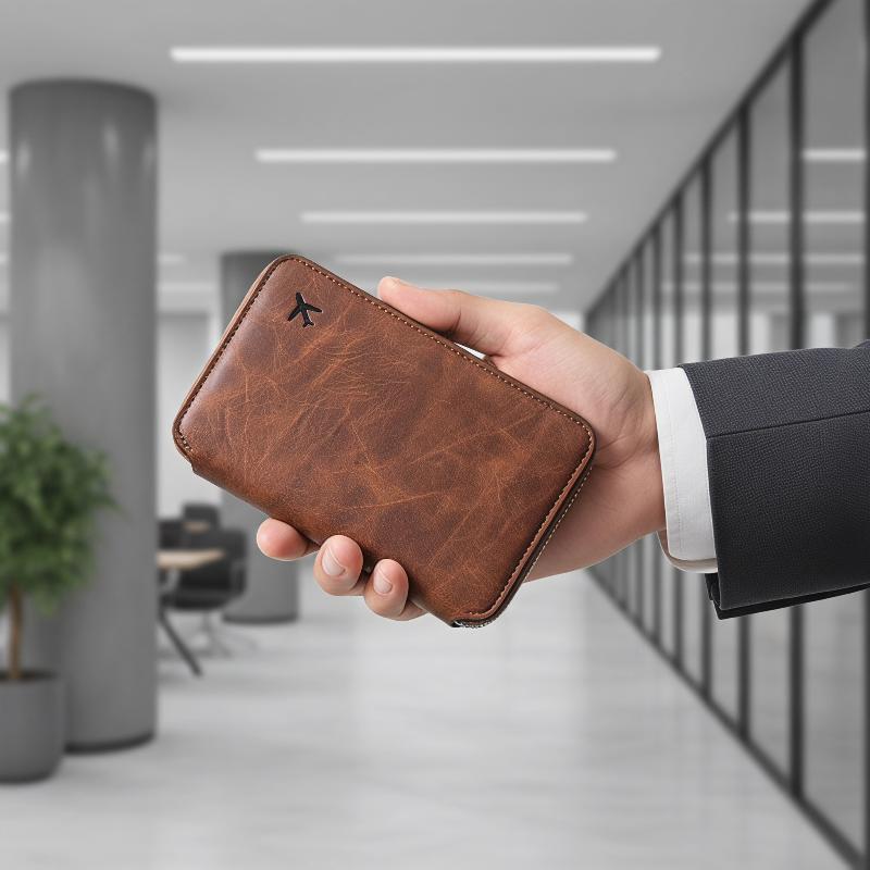 حافظة جواز سفر بسحاب، سعة كبير - مراجعة Passport Wallet Rfid وسعره