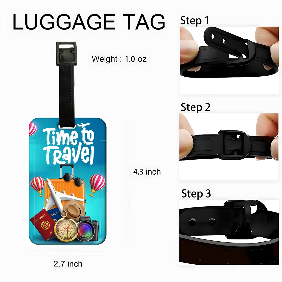 بطاقة أمتعة للسفر بتصميم كلاسي - مراجعة Men'S Accessories Holder وسعره