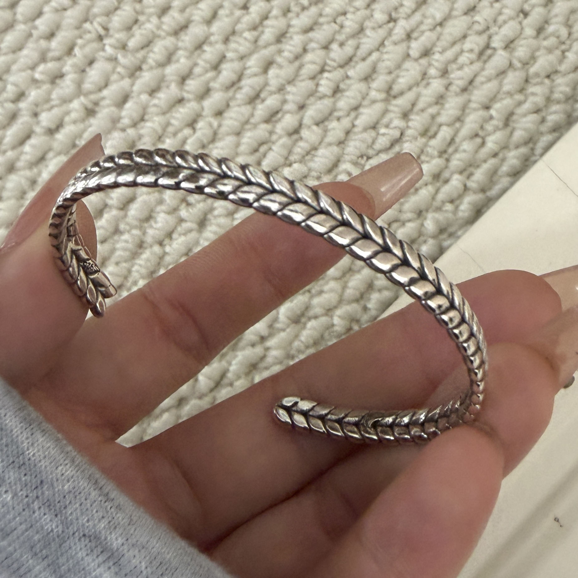 أساور فضة استرلينية عيار 925 ل - مراجعة Men'S Accessories Trending وسعره