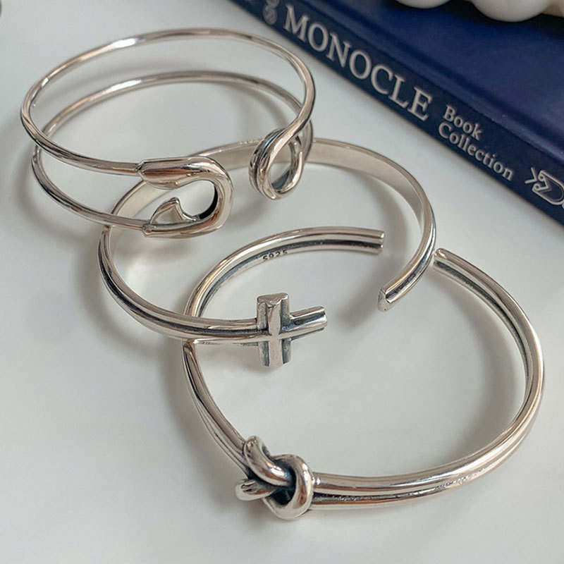 925 فضة أساور للنساء الرجال سل - مراجعة Men'S Accessories Trending وسعره