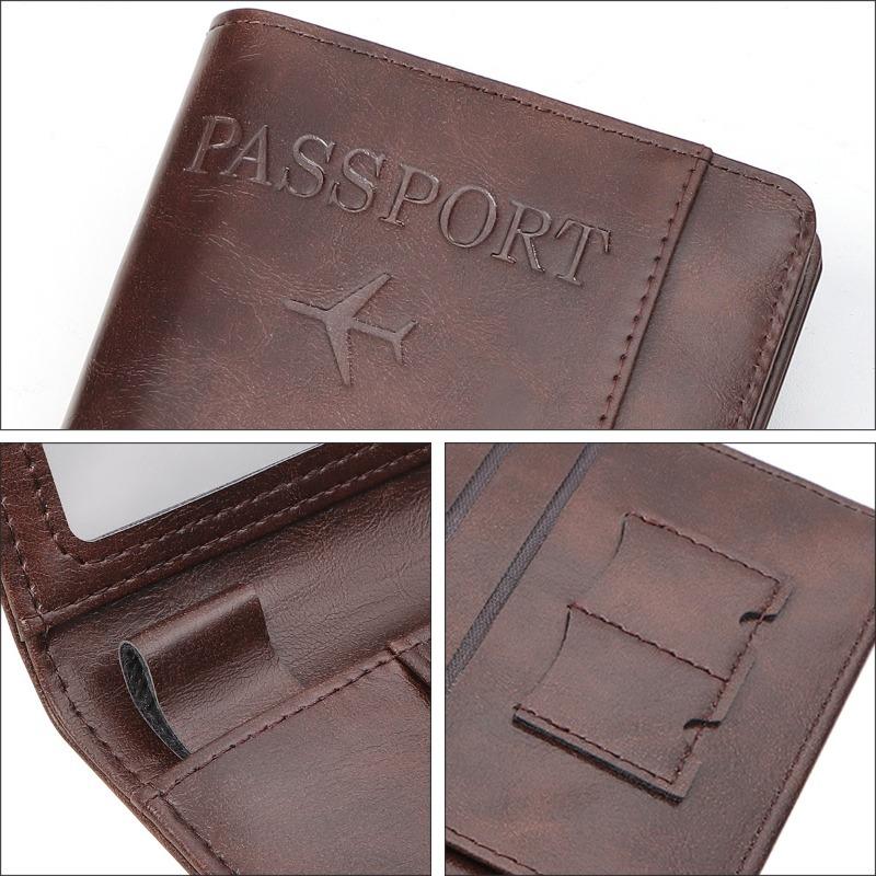 محفظة جواز سفر خفيفة الوزن مع  - مراجعة Passport Wallet Rfid وسعره